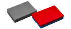 Ímanes de ferrite - blocos magnetizados perpendicular a superfície