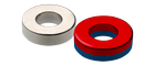 Ímanes de NdFeB - anéis circulares magnetização Axial paralelo ao eixo